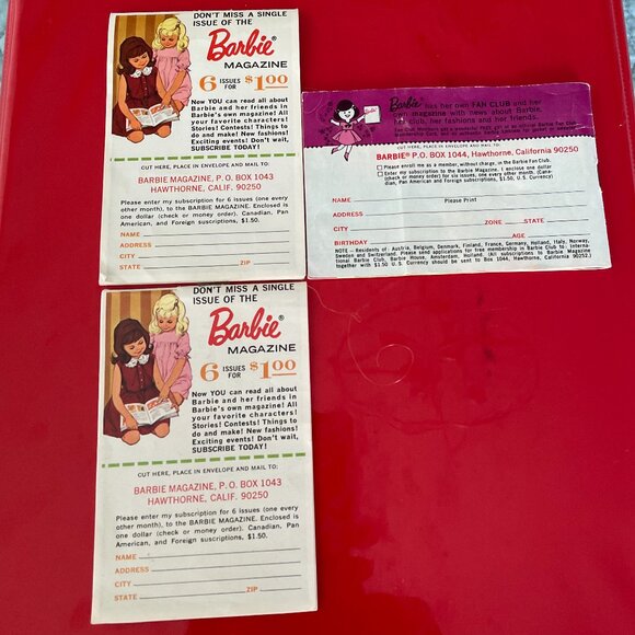 Barbie Booklets (3) The World of Barbie from 1965-1967 - Picture 5 of 8